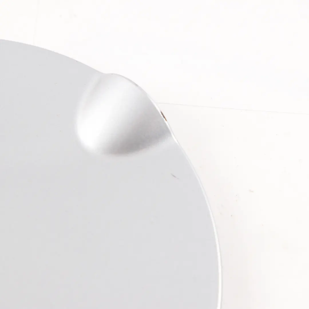 Filler In Flap Fuel Cap Cover Pure Silver 900 to Mini Cooper R55 R56 LCI with Part number 7148883 Mini Cooper R55 R56 LCI Filler In Flap Fuel Cap Cover Pure Silver 900 - SKU 7148883-PS - Part number 7148883