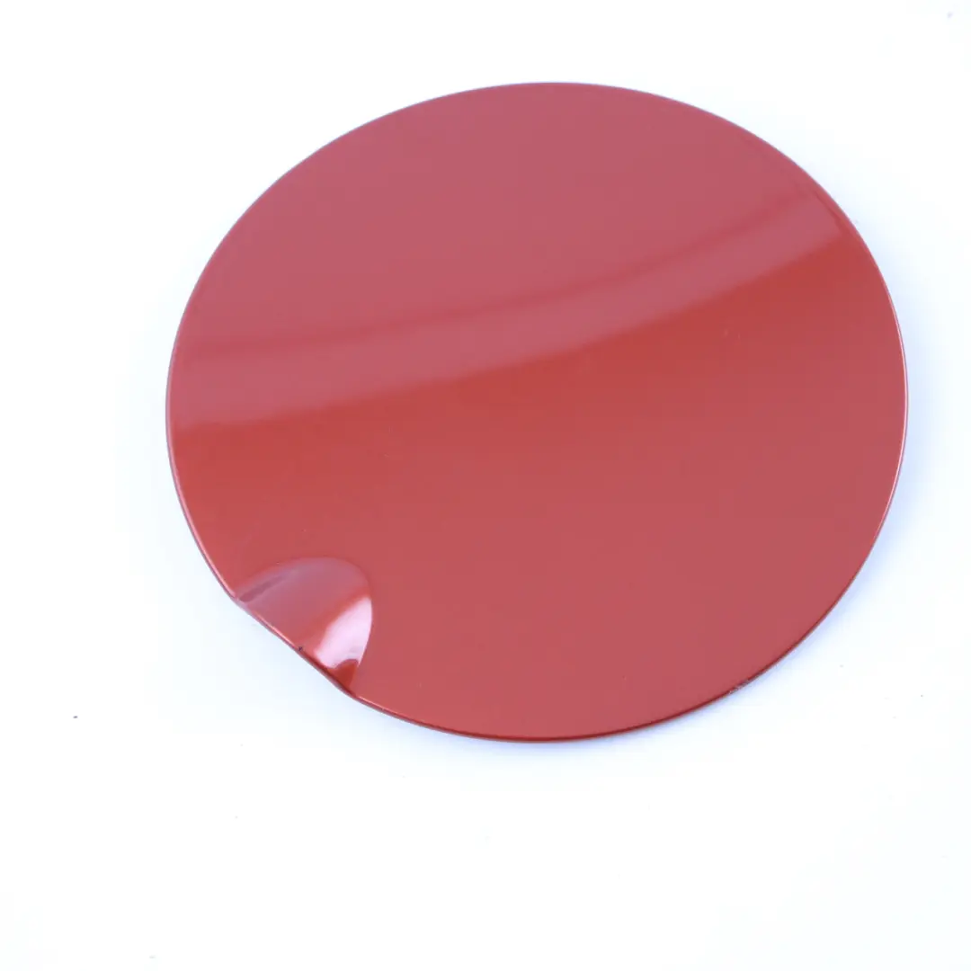 Filler In Flap Fuel Cap Cover Spice Orange Metallic to Mini Cooper R55 R56 with Part number 7148883 Mini Cooper R55 R56 Filler In Flap Fuel Cap Cover Spice Orange Metallic - SKU 7148883-SPICE - Part number 7148883