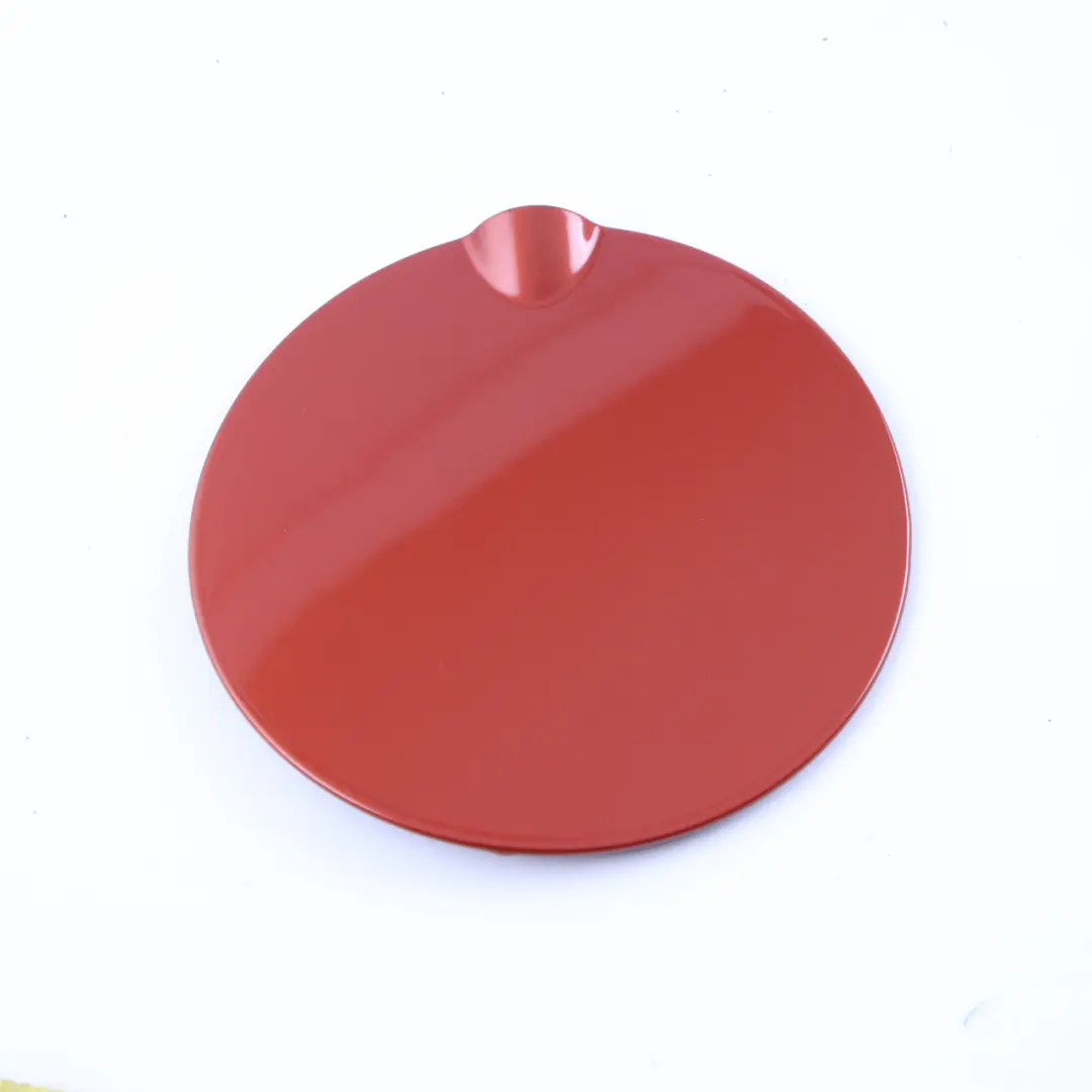 Filler In Flap Fuel Cap Cover Spice Orange Metallic to Mini Cooper R55 R56 with Part number 7148883 Mini Cooper R55 R56 Filler In Flap Fuel Cap Cover Spice Orange Metallic - SKU 7148883-SPICE - Part number 7148883