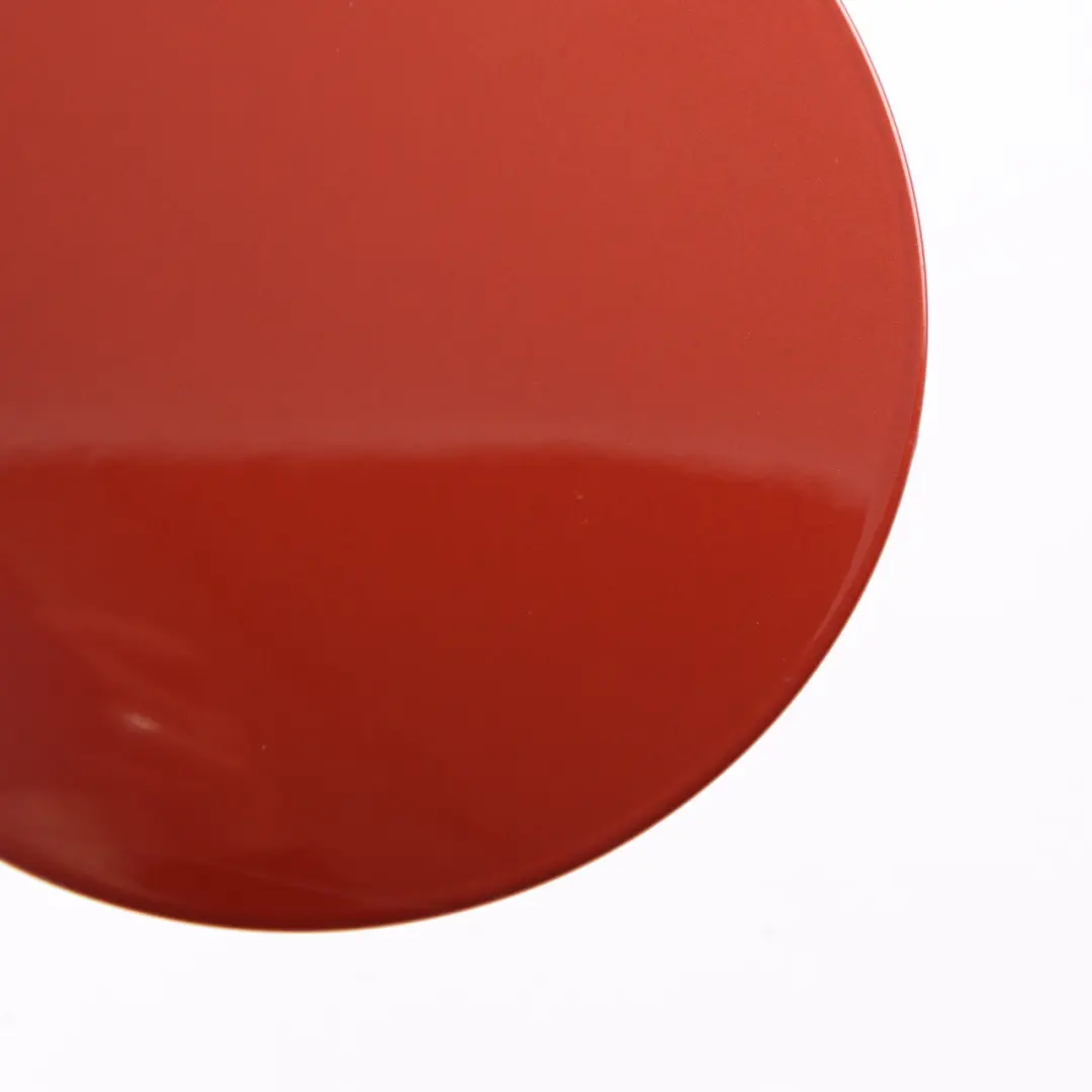 Filler In Flap Fuel Cap Cover Spice Orange Metallic to Mini Cooper R55 R56 with Part number 7148883 Mini Cooper R55 R56 Filler In Flap Fuel Cap Cover Spice Orange Metallic - SKU 7148883-SPICE - Part number 7148883