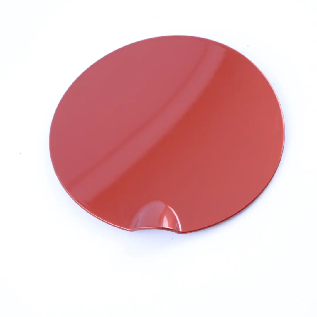 Filler In Flap Fuel Cap Cover Spice Orange Metallic to Mini Cooper R55 R56 with Part number 7148883 Mini Cooper R55 R56 Filler In Flap Fuel Cap Cover Spice Orange Metallic - SKU 7148883-SPICE - Part number 7148883