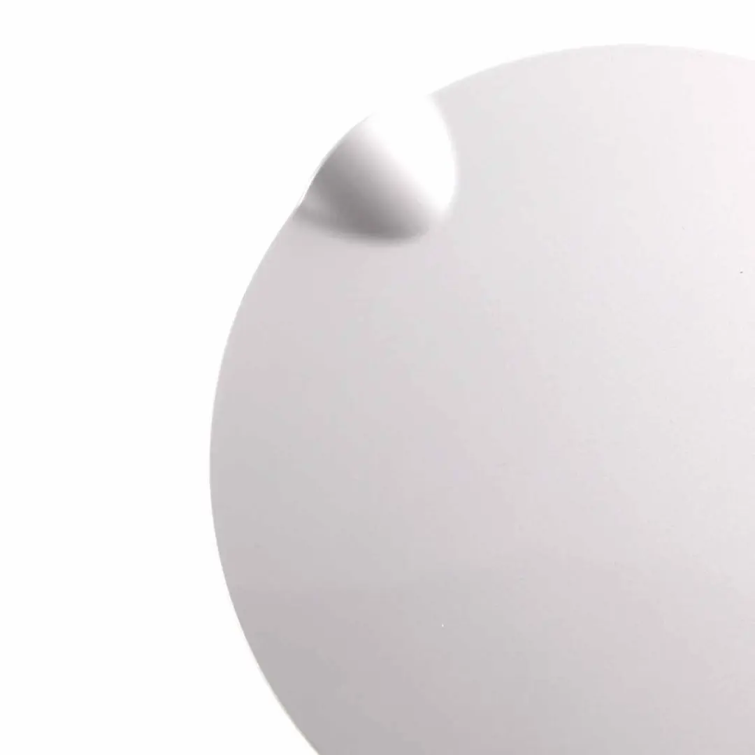 Filler In Flap Cap White Silver Metallic - A62 to Fuel Cover Mini R55 R56 with Part number 7148883 Fuel Cover Mini R55 R56 Filler In Flap Cap White Silver Metallic - A62 - SKU 7148883-WS - Part number 7148883