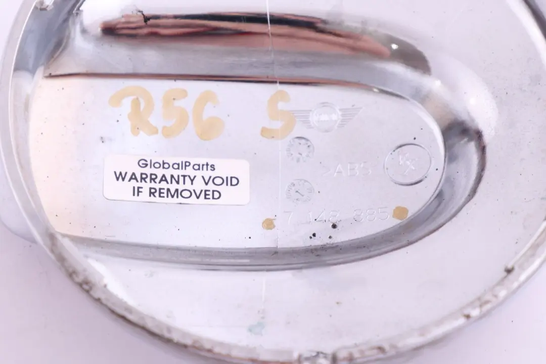 Tapa Combustible Tapa Gasolina Cromo para Mini Cooper S R55 R56 con número de pieza 7148885 Mini Cooper S R55 R56 Tapa Combustible Tapa Gasolina Cromo - SKU 7148885 - Número de pieza 7148885