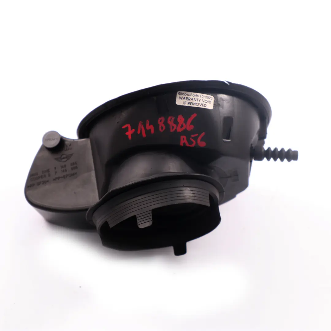 Sportello del Carburante Cromato per MINI Cooper S R55 R56 con numero di parte 7148886 MINI Cooper S R55 R56 Sportello del Carburante Cromato - SKU 7148886 - Numero di parte 7148886