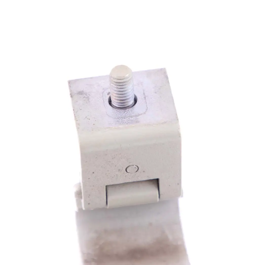 Left Boot Trunk Lid Tailgate Hinge N/S White Silver A62 to Mini Cooper R56 with Part number 7148896 Mini Cooper R56 Left Boot Trunk Lid Tailgate Hinge N/S White Silver A62 - SKU 7148896-WS - Part number 7148896