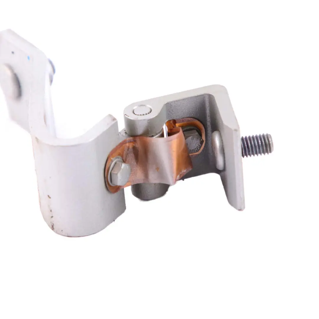 Left Boot Trunk Lid Tailgate Hinge N/S White Silver A62 to Mini Cooper R56 with Part number 7148896 Mini Cooper R56 Left Boot Trunk Lid Tailgate Hinge N/S White Silver A62 - SKU 7148896-WS - Part number 7148896