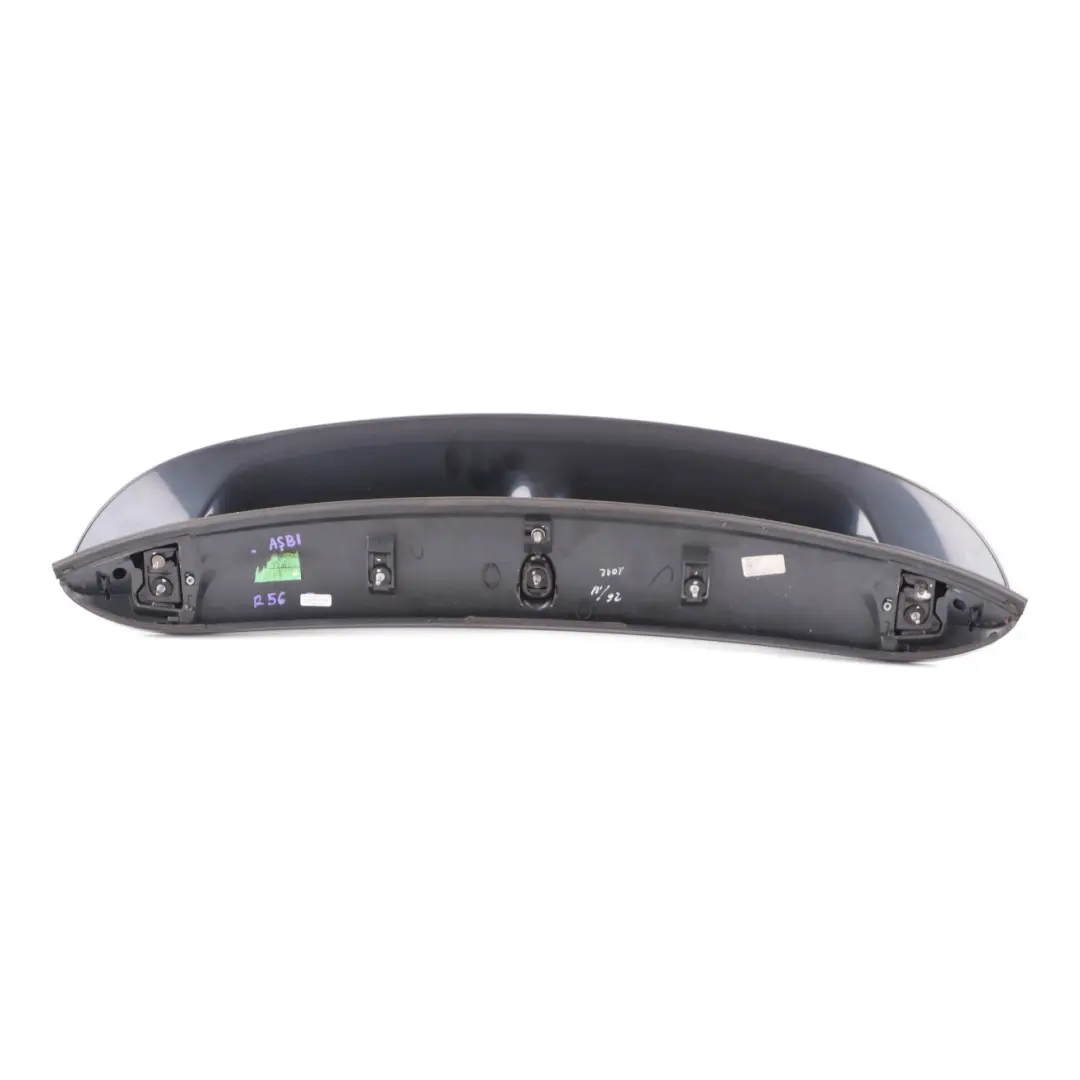 Mini Cooper S R56 Rear Spoiler Panel Trim Astro Black Metallic - A25 - SKU 7148914-ASB1 - Part number 7148914