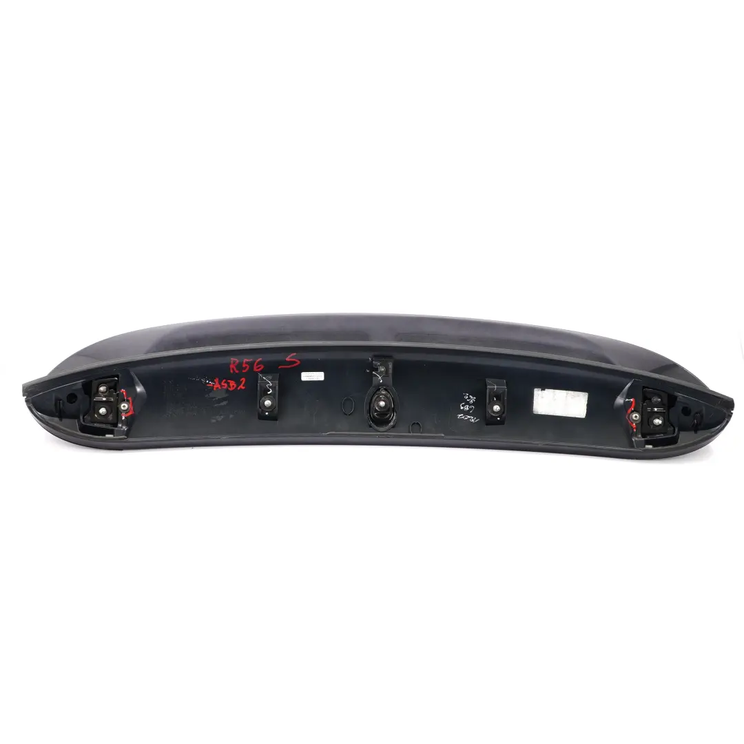  Spoiler Maletero Mini R56 Cooper Porton Trasero Astro Negro Metalizado A25 - SKU 7148914-ASB2 - Número de pieza 7148914