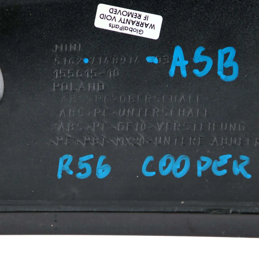 MINI S R56 LCI Lotka spojler dyfuzor Astro black - SKU 7148914-ASB3 - Numer Części 7148914