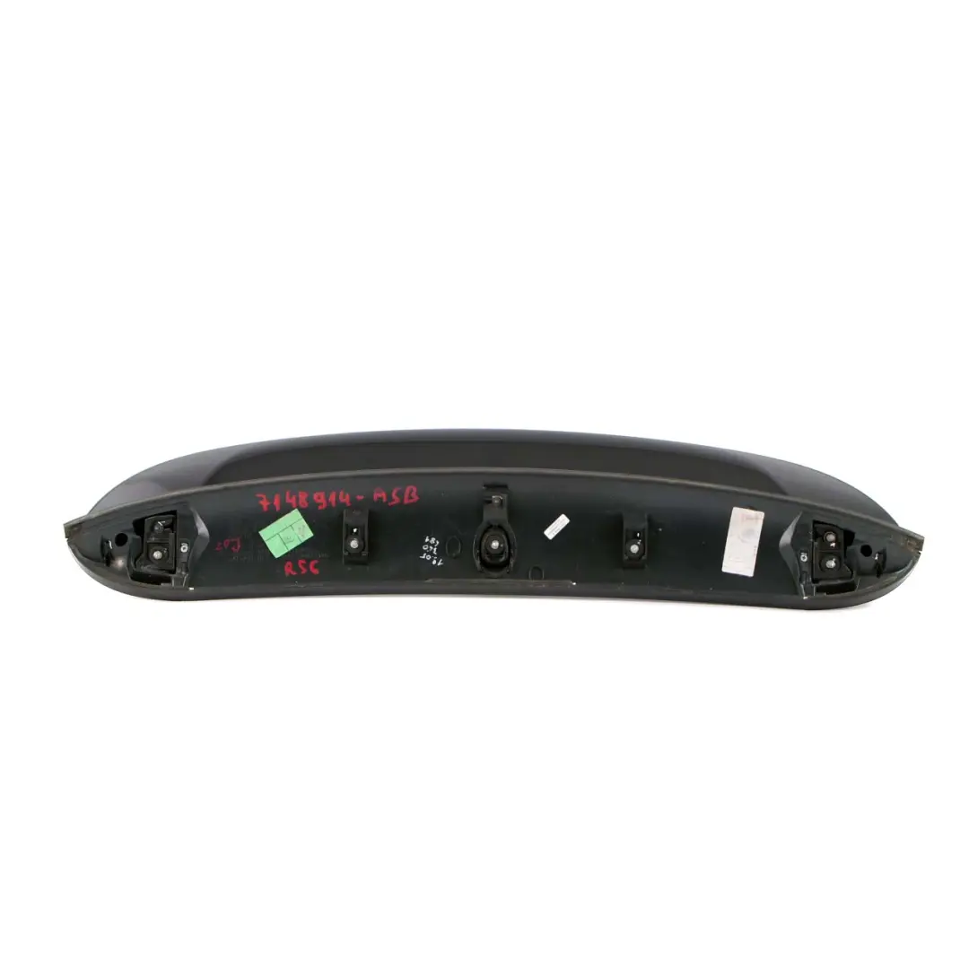 Mini Cooper S R56 LCI Rear Spoiler Astro Black Metallic - A25 - SKU 7148914-ASB - Part number 7148914