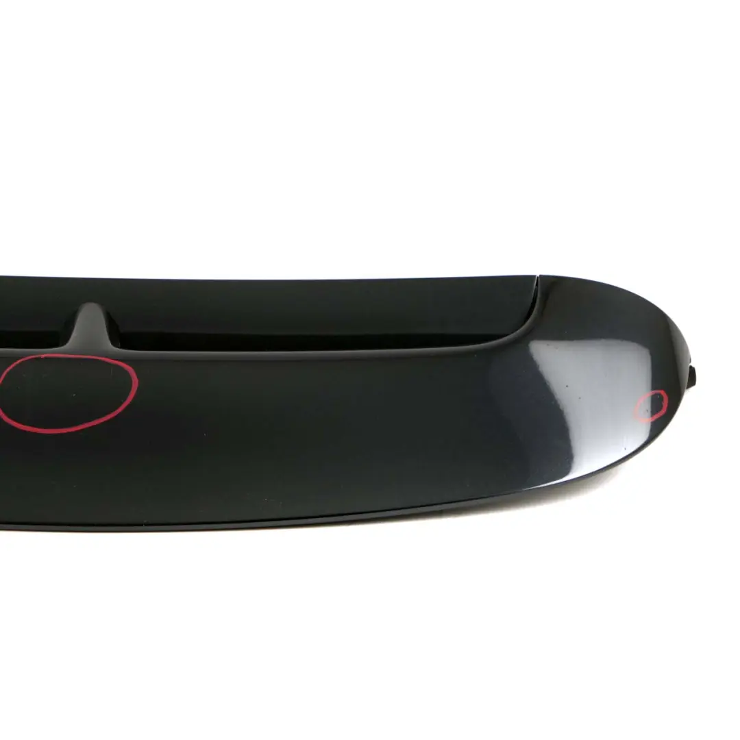 Mini Cooper S R56 LCI Rear Spoiler Astro Black Metallic - A25 - SKU 7148914-ASB - Part number 7148914