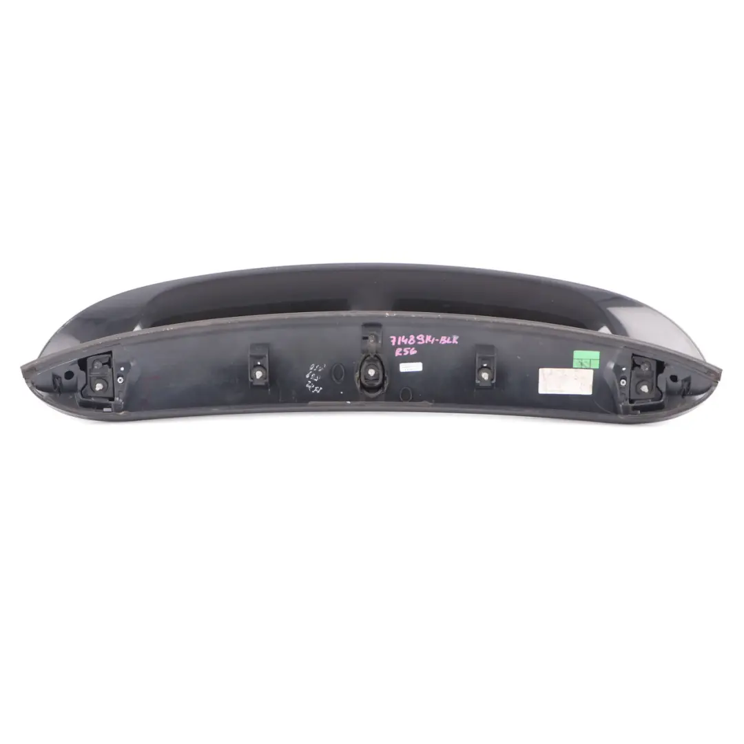 Mini R56 Cooper S Spoiler Spojler Klapy - SKU 7148914-BLK - Numer Części 7148914