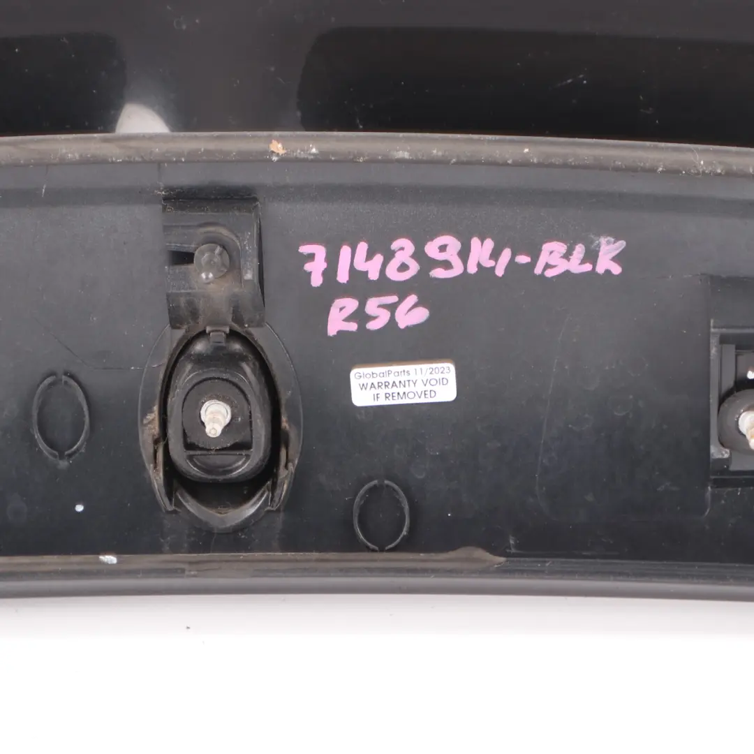 Spoiler Boot Trunk Lid Tailgate Black to Mini R56 Cooper S Rear with Part number 7148914 Mini R56 Cooper S Rear Spoiler Boot Trunk Lid Tailgate Black - SKU 7148914-BLK - Part number 7148914
