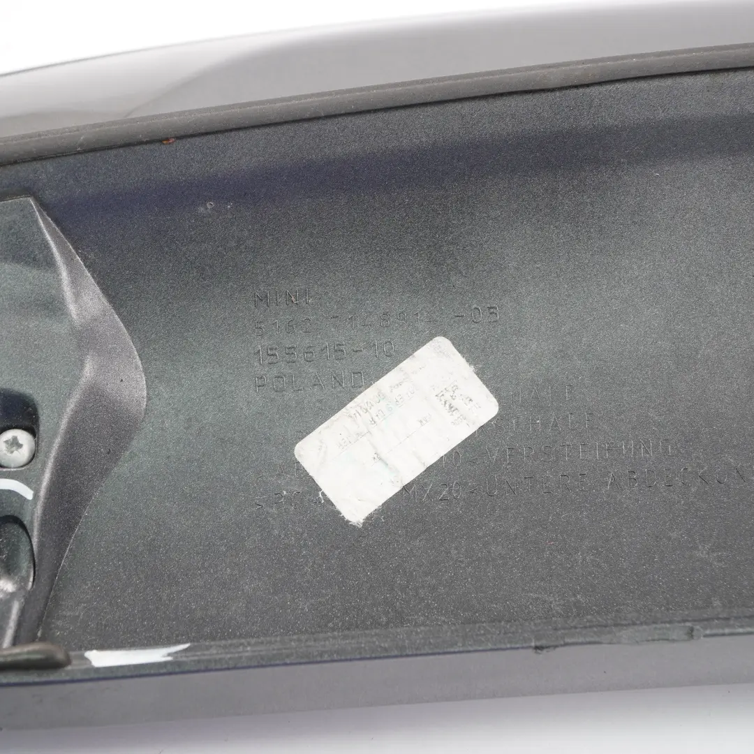 Spoiler Tył Dark Silver do Mini Cooper S R56 o numerze 7148914 Mini Cooper S R56 Spoiler Tył Dark Silver - SKU 7148914-DS1 - Numer Części 7148914