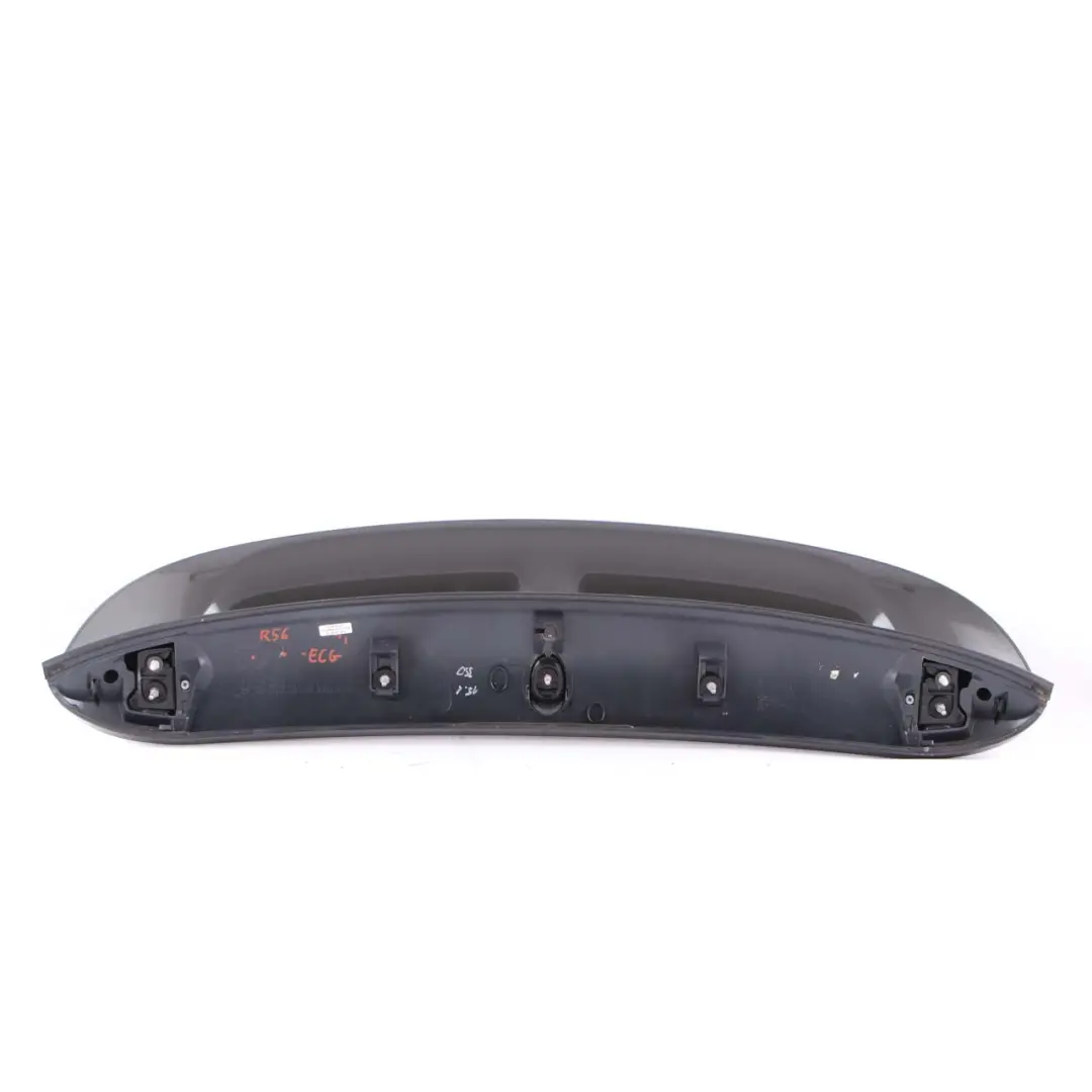 Hinten Heckklappe Heckspoiler Eclipse Grey Metallic für Mini Cooper S R56 mit Teilenummer 7148914 Mini Cooper S R56 Hinten Heckklappe Heckspoiler Eclipse Grey Metallic - SKU 7148914-ECG - Teilenummer 7148914