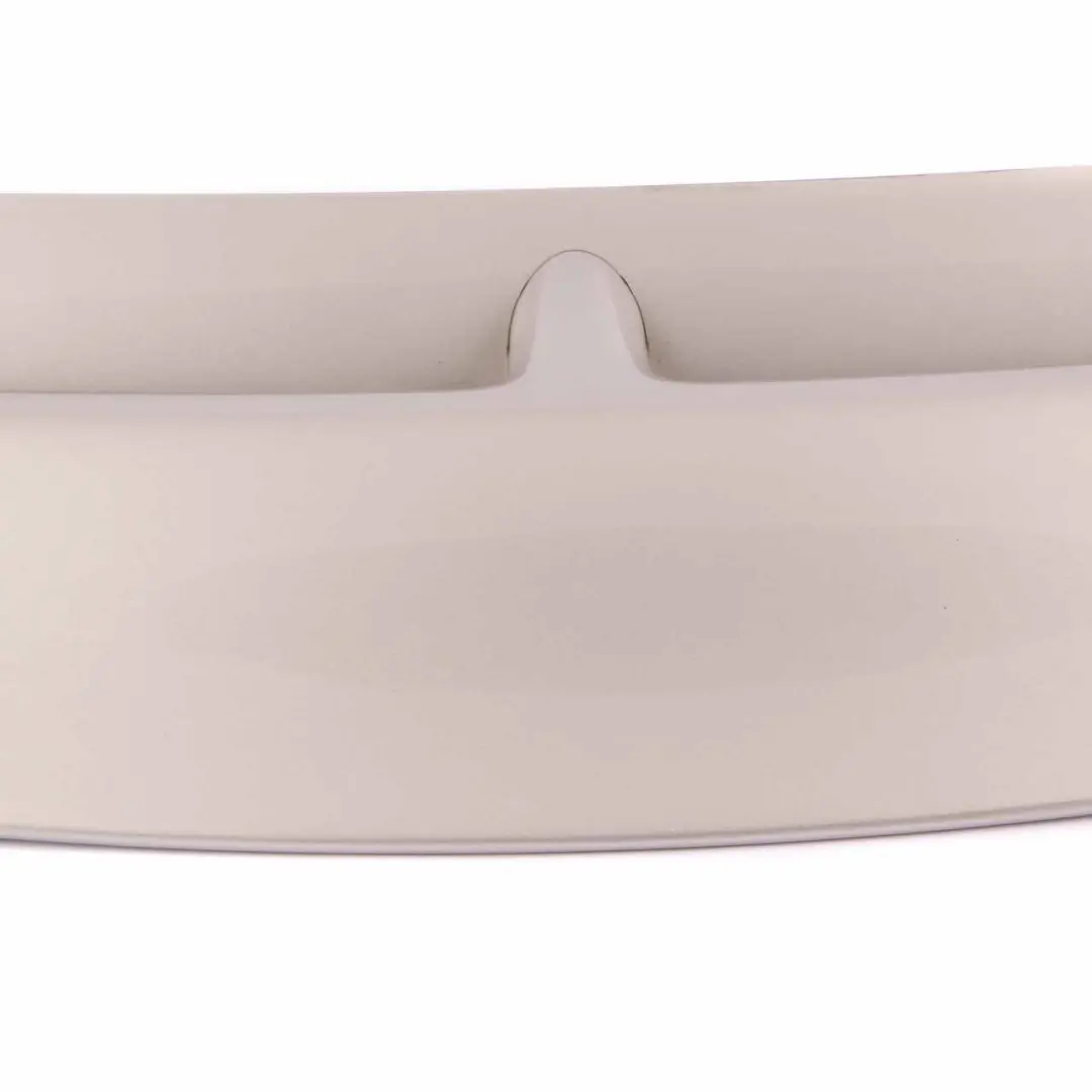 Spoiler Trim Panel Sparkling Silver A60 to MINI Cooper S R56 Rear with Part number 7148914 MINI Cooper S R56 Rear Spoiler Trim Panel Sparkling Silver A60 - SKU 7148914-SS - Part number 7148914