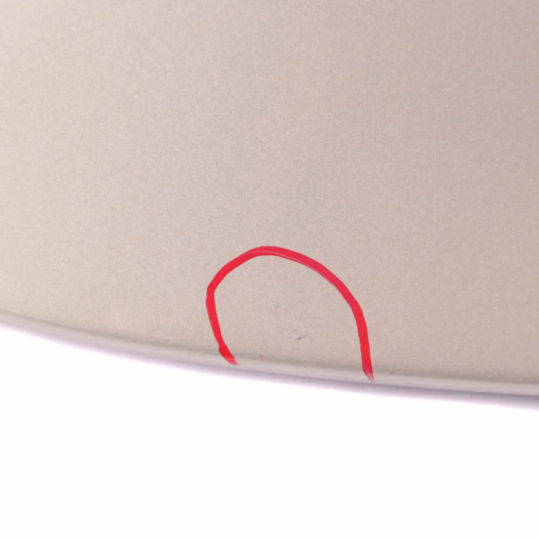 Spoiler Trim Panel Sparkling Silver A60 to MINI Cooper S R56 Rear with Part number 7148914 MINI Cooper S R56 Rear Spoiler Trim Panel Sparkling Silver A60 - SKU 7148914-SS - Part number 7148914