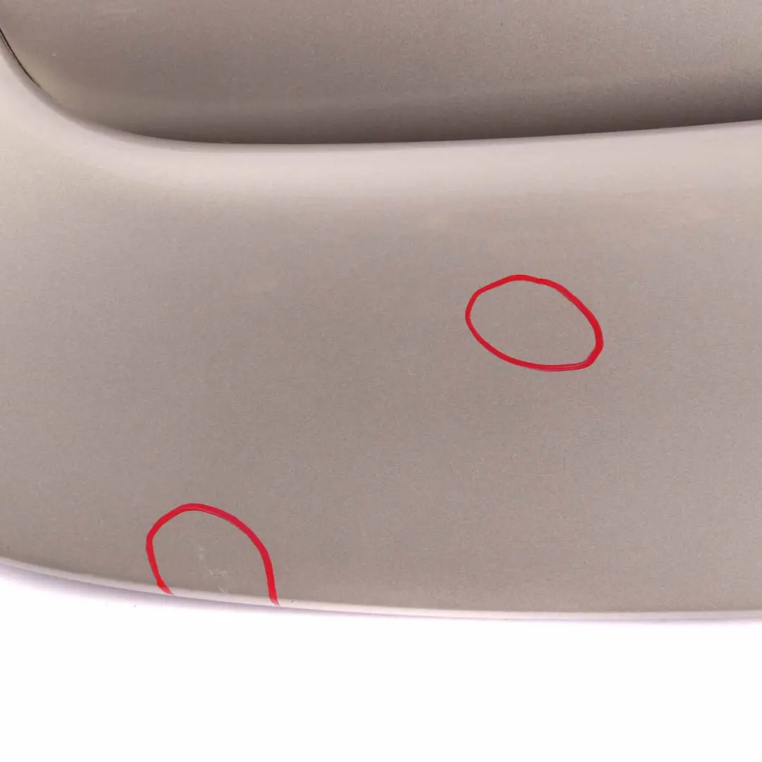 Heckspoiler Hinten Sparkling Silver Silber - A60 für MINI Cooper S R56 mit Teilenummer 7148914 MINI Cooper S R56 Heckspoiler Hinten Sparkling Silver Silber - A60 - SKU 7148914-SS - Teilenummer 7148914