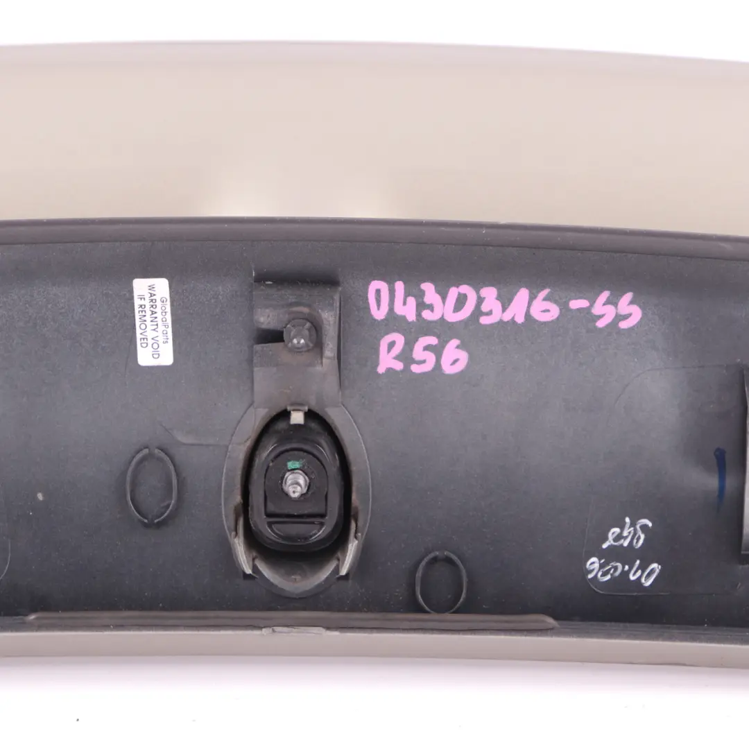 Heckspoiler Hinten Sparkling Silver Silber - A60 für MINI Cooper S R56 mit Teilenummer 7148914 MINI Cooper S R56 Heckspoiler Hinten Sparkling Silver Silber - A60 - SKU 7148914-SS - Teilenummer 7148914