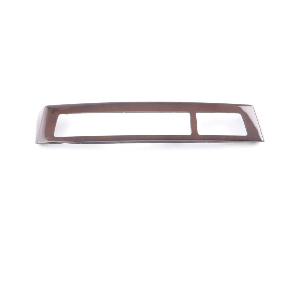  Radio Frame BMW E65 E66 Panel Trim Player Surround Wood Esche Dunkel - SKU 7148973-1 - Part number 7148973