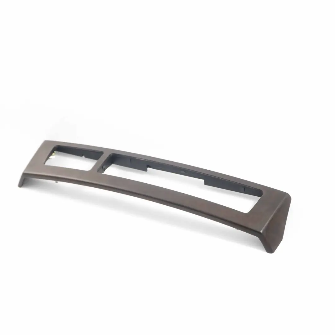 BMW E65 E66 Dashboard Wood Panel Trim Radio Vavona Grau Matt - SKU 7148976 - Part number 7148976