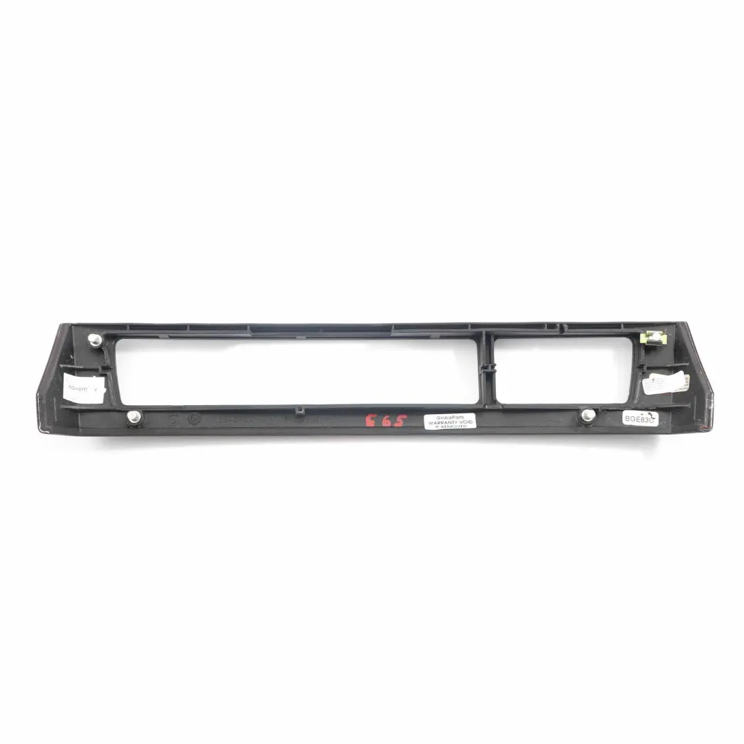 BMW E65 E66 Dashboard Wood Panel Trim Radio Vavona Grau Matt - SKU 7148976 - Part number 7148976