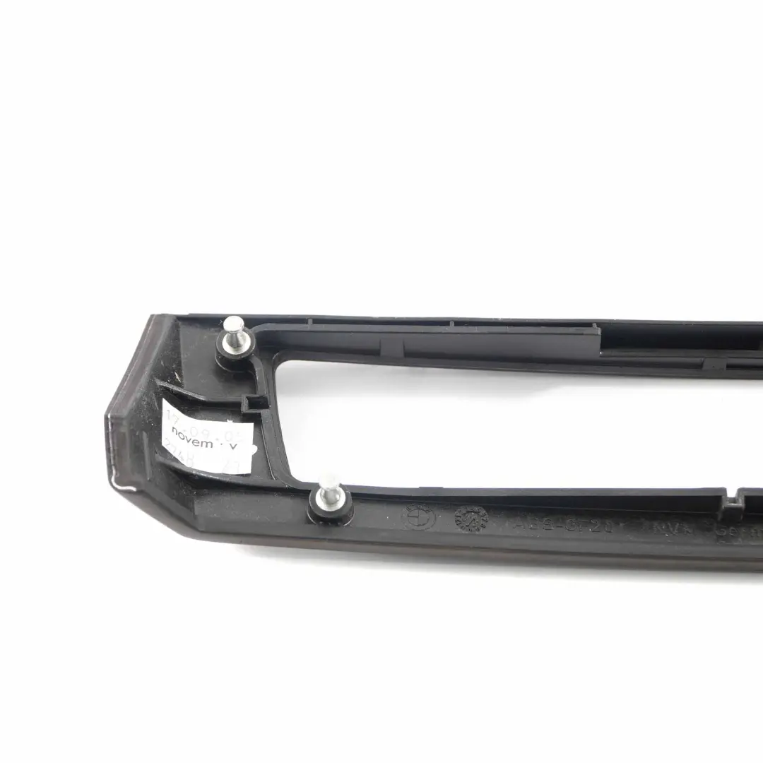 BMW E65 E66 Dashboard Wood Panel Trim Radio Vavona Grau Matt - SKU 7148976 - Part number 7148976