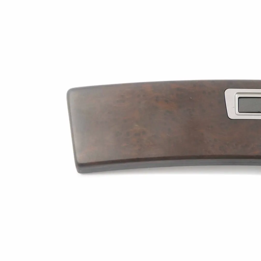 BMW E65 E66 Dashboard Cover Wood Panel Trim Drawer Vavona Grau Grey - SKU 7148984 - Part number 7148984