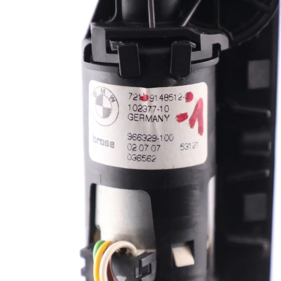 BMW E92 anteriore destro del conducente cintura di sicurezza Handover Chrome - SKU 7149308-1 - Numero di parte 9148512