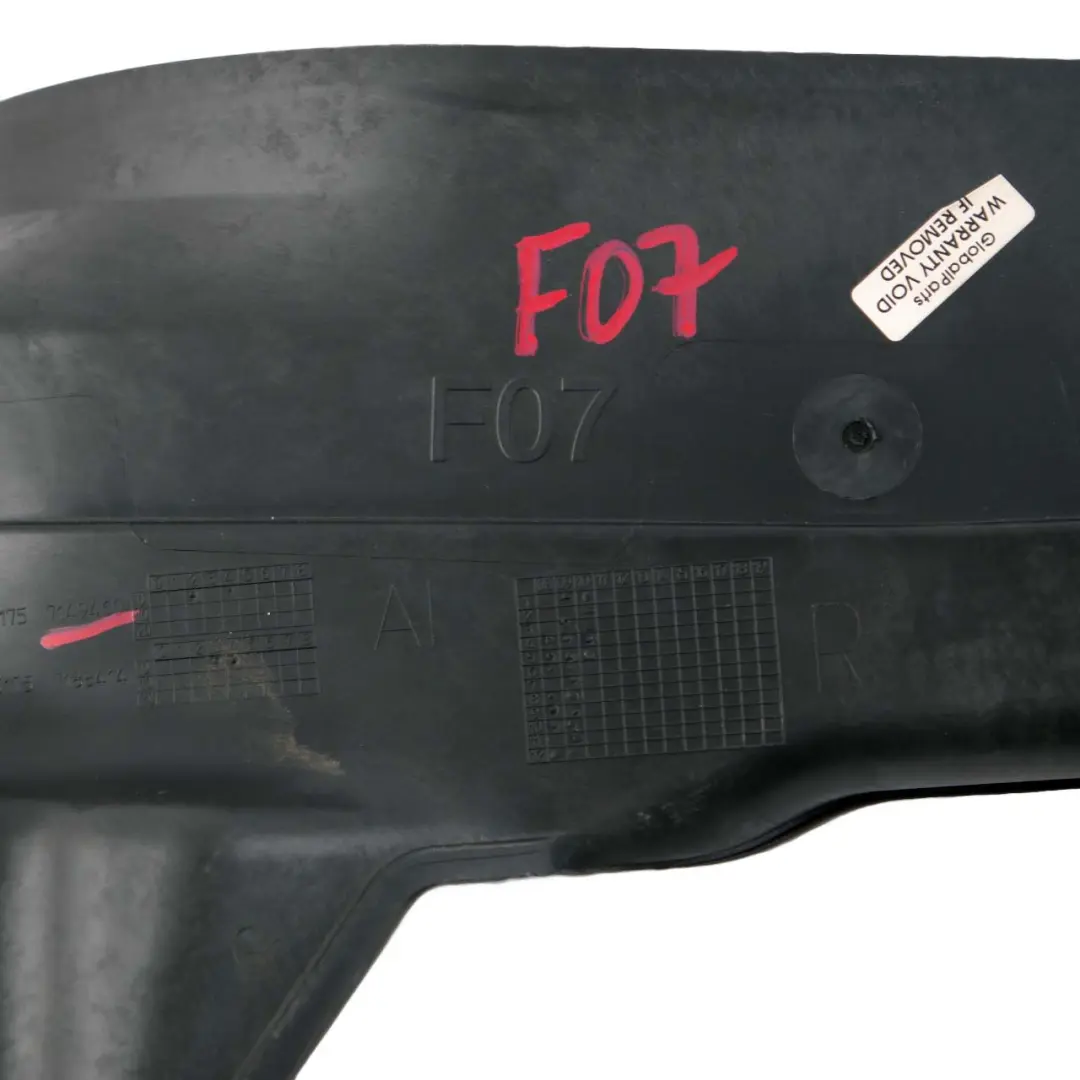 BMW 5 F07 GT Isolation Phonique Cloison Partie Supérieure Droite Avant - SKU 7149460 - Numéro de pièce 7149460