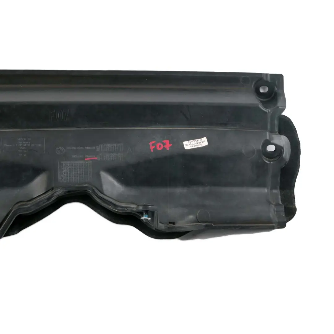 Room Bay Front Wall Bulkhead Sound Insulating Cover to BMW F07 GT Engine with Part number 7149461 BMW F07 GT Engine Room Bay Front Wall Bulkhead Sound Insulating Cover - SKU 7149461 - Part number 7149461