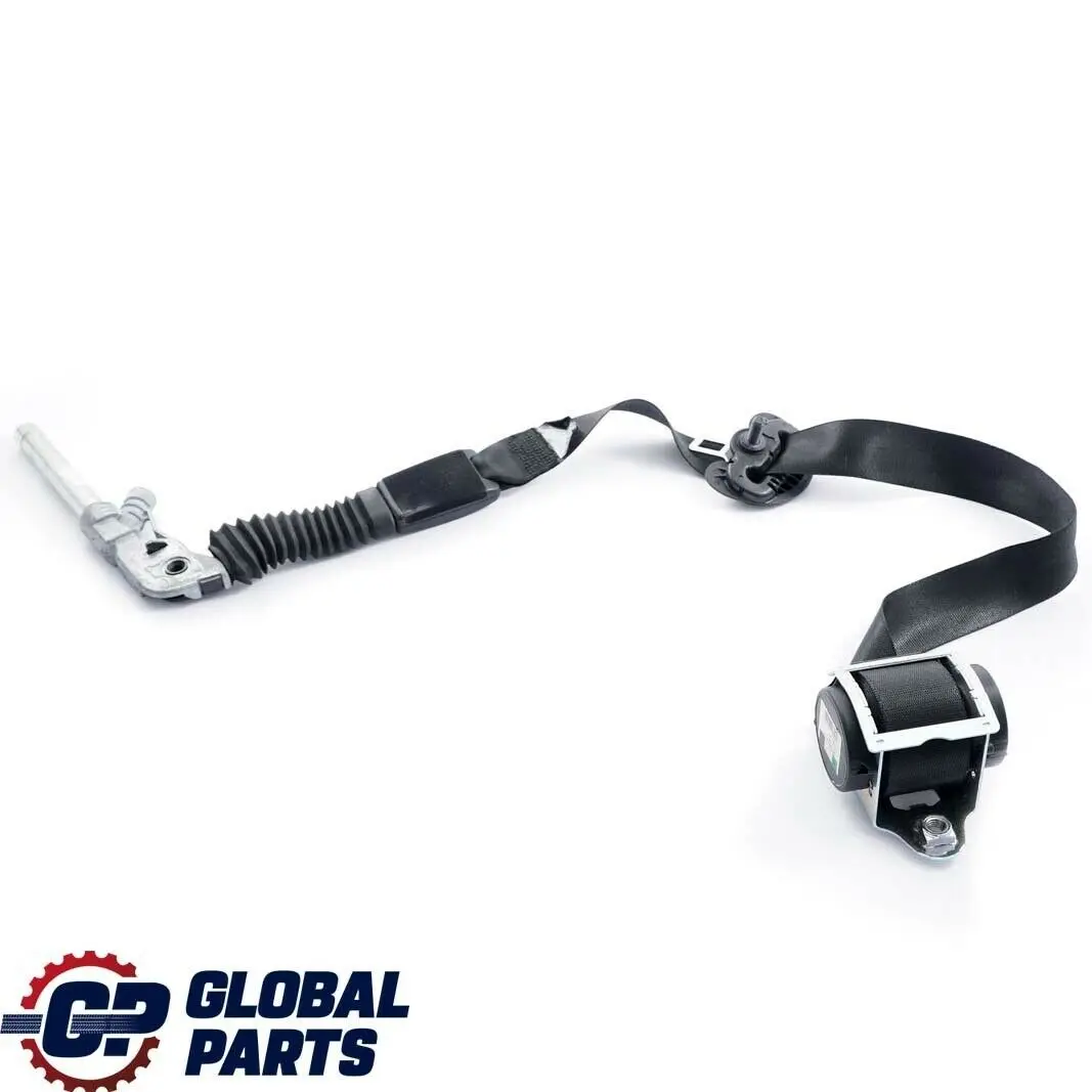 BMW Series E60 E61 LCI Safety Seat Upper Belt Front Right O/S Black - SKU 7149514 - Part number 7149514