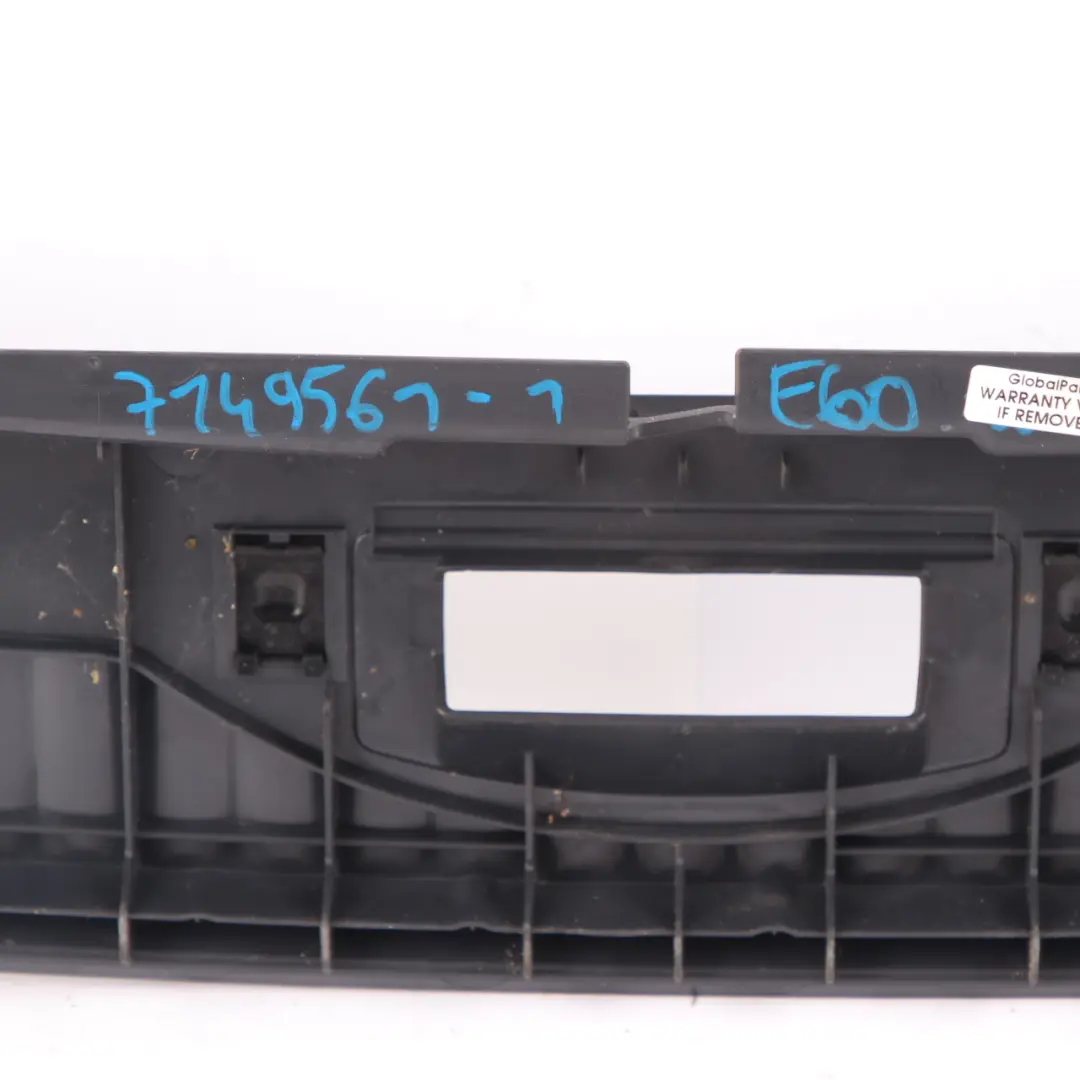 Loading Cover BMW E61 Touring Boot Trunk Lid Sill Black Trim Panel to with Part number 7050366 Loading Cover BMW E61 Touring Boot Trunk Lid Sill Black Trim Panel - SKU 7149561-1 - Part number 7050366