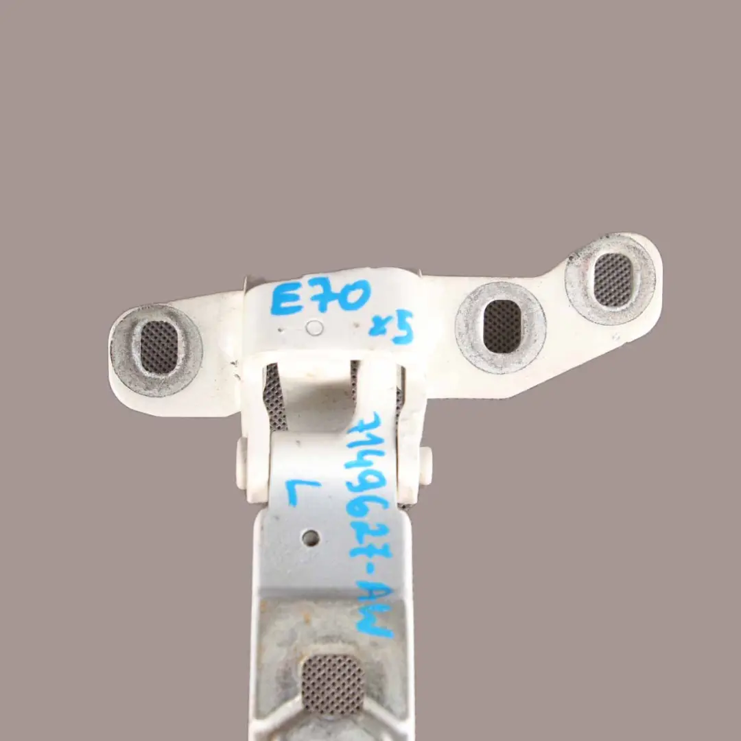 BMW X5 E70 Trunk Lid Hinge Boot Tailgate Top Left Alpinweiss White 7149627 - SKU 7149627-AW - Part number 7170921