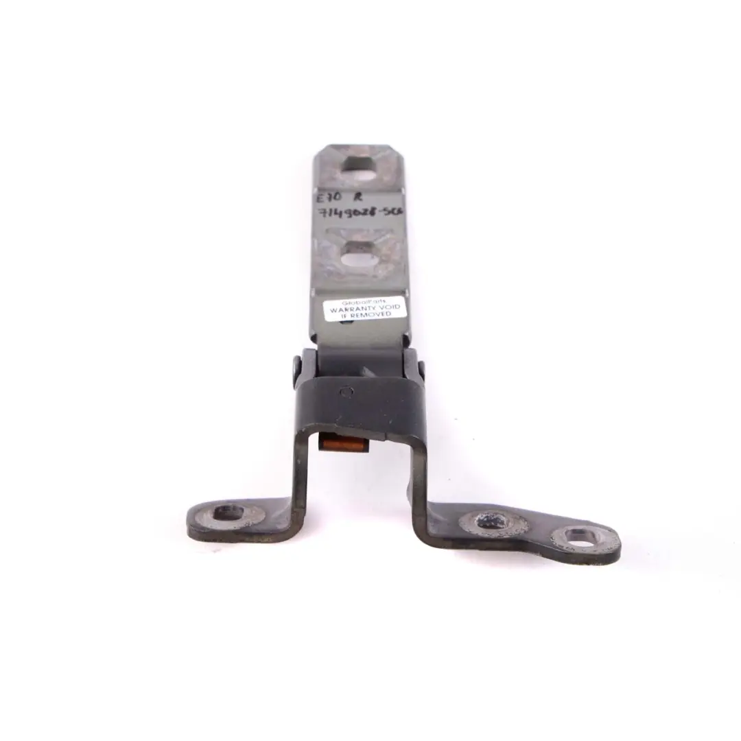 Boot Trunk Lid Tailgate Top Hinge Right Spacegrau Grey - A52 to BMW X5 E70 with Part number 7149628 BMW X5 E70 Boot Trunk Lid Tailgate Top Hinge Right Spacegrau Grey - A52 - SKU 7149628-SCG - Part number 7149628