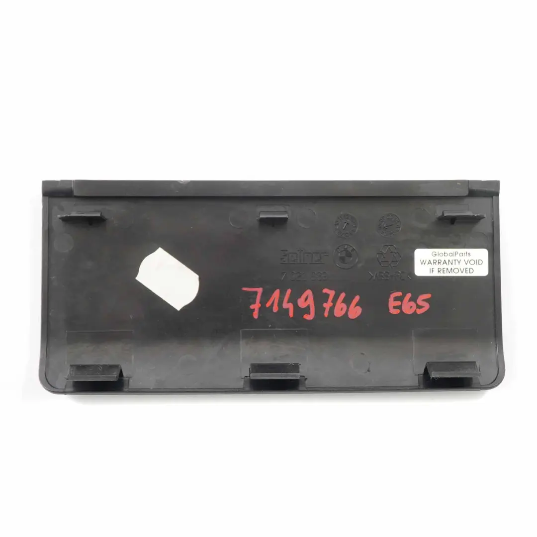  Dach Verkleidung BMW E65 E66 Dachhimmel Abdeckung Einsatz Blende vorne Anthrazit - SKU 7149766 - Teilenummer 7149766
