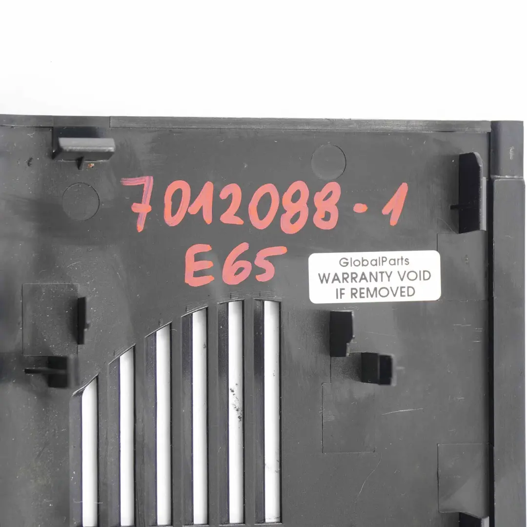 BMW E65 E66 Ultra Sonic Alarma Cubre Techo Inserto Antracita Trasero 7012088 - SKU 7149774 - Número de pieza 7149774