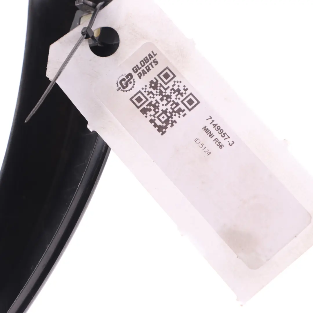 Front Bumper Hood Moulding Trim Black to Mini Cooper R55 R56 R57 with Part number 7149957 Mini Cooper R55 R56 R57 Front Bumper Hood Moulding Trim Black - SKU 7149957-3 - Part number 7149957