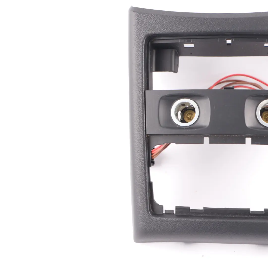 Trim Centre Console Schwarz Black to BMW E90 E91 Cover Rear with Part number 7150155 BMW E90 E91 Cover Rear Trim Centre Console Schwarz Black - SKU 7150155 - Part number 7150155