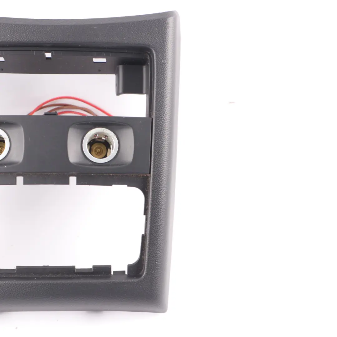 BMW E90 E91 Cover Rear Trim Centre Console Schwarz Black - SKU 7150155 - Part number 7150155