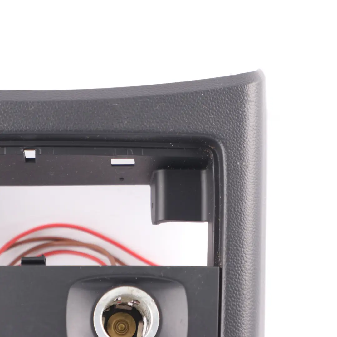 Trim Centre Console Schwarz Black to BMW E90 E91 Cover Rear with Part number 7150155 BMW E90 E91 Cover Rear Trim Centre Console Schwarz Black - SKU 7150155 - Part number 7150155