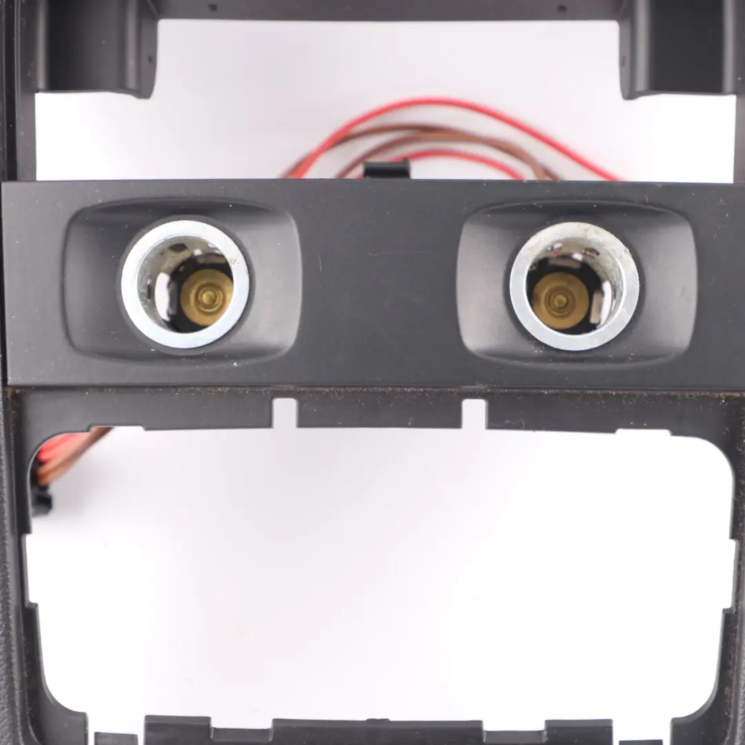 BMW E90 E91 Cover Rear Trim Centre Console Schwarz Black - SKU 7150155 - Part number 7150155