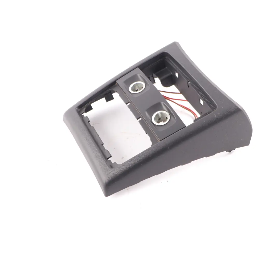 BMW E90 E91 Cover Rear Trim Centre Console Schwarz Black - SKU 7150155 - Part number 7150155