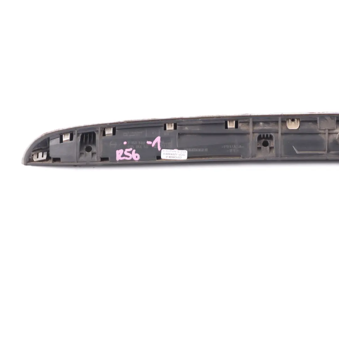 Mini Cooper R55 R56 R57 Chrome Boot Lid Trunk Grab Handle Light - SKU 7151140-1 - Part number 7151140