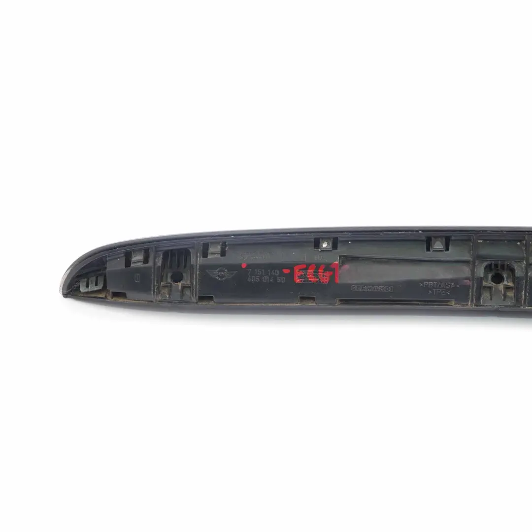 Mini R55 R56 Blenda klapy listwa bagażnika 7151140 - SKU 7151140-ECG1 - Numer Części 2753603