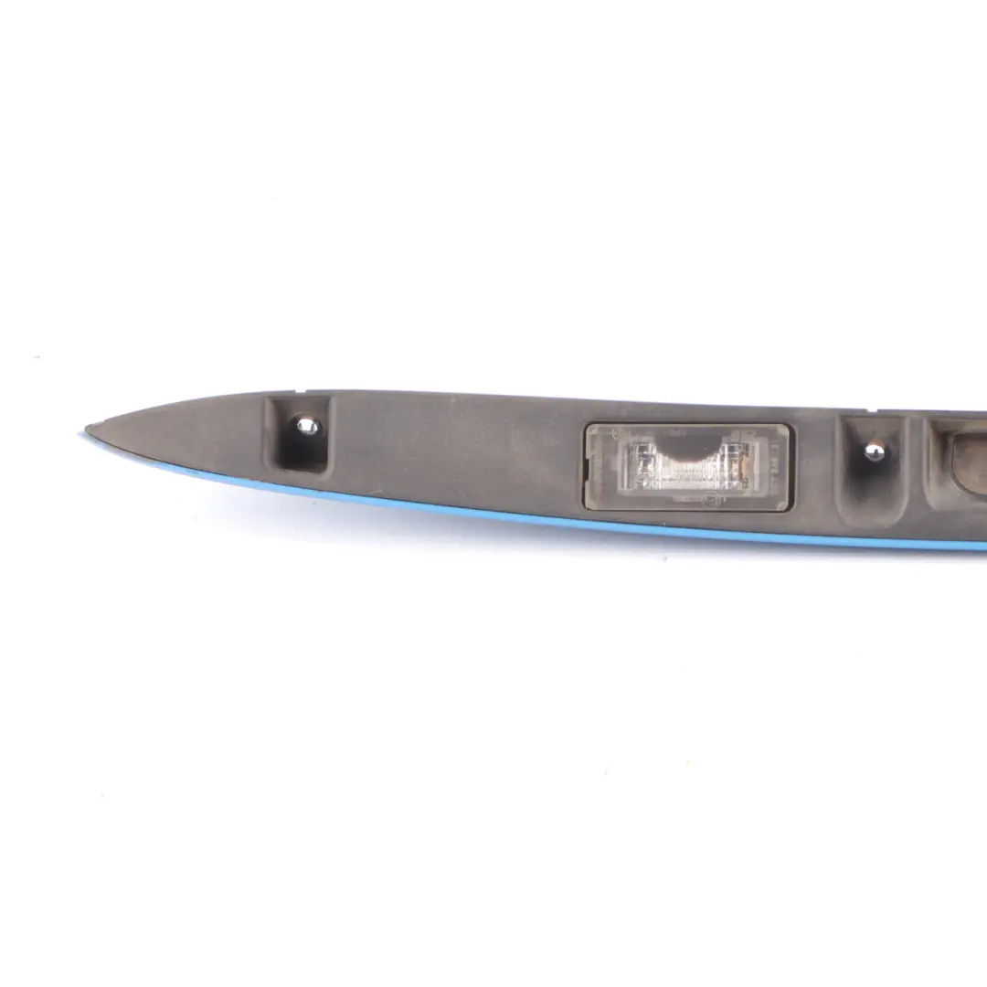 Mini Cooper R55 R56 LCI Boot Lid Grab Handle Laser Blue Metallic A59 - SKU 7151140-LAB - Part number 7151140