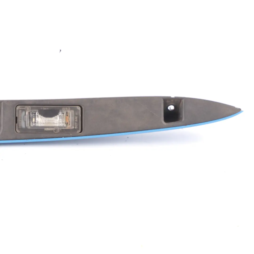 Mini Cooper R55 R56 LCI Boot Lid Grab Handle Laser Blue Metallic A59 - SKU 7151140-LAB - Part number 7151140