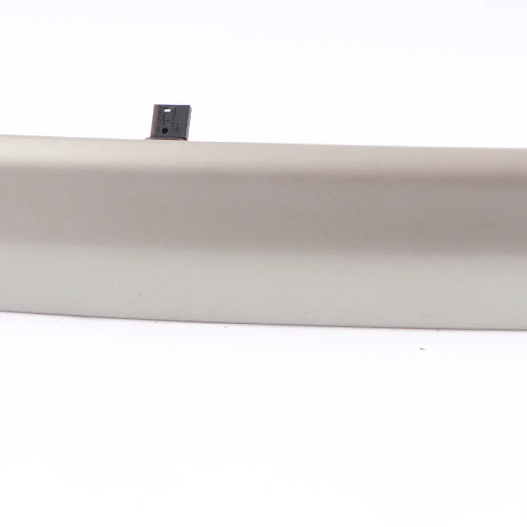 Boot Lid Trunk Grab Handle Sparkling Silver A60 to Mini Cooper R55 R56 Cover with Part number 7151140 Mini Cooper R55 R56 Cover Boot Lid Trunk Grab Handle Sparkling Silver A60 - SKU 7151140-SS - Part number 7151140