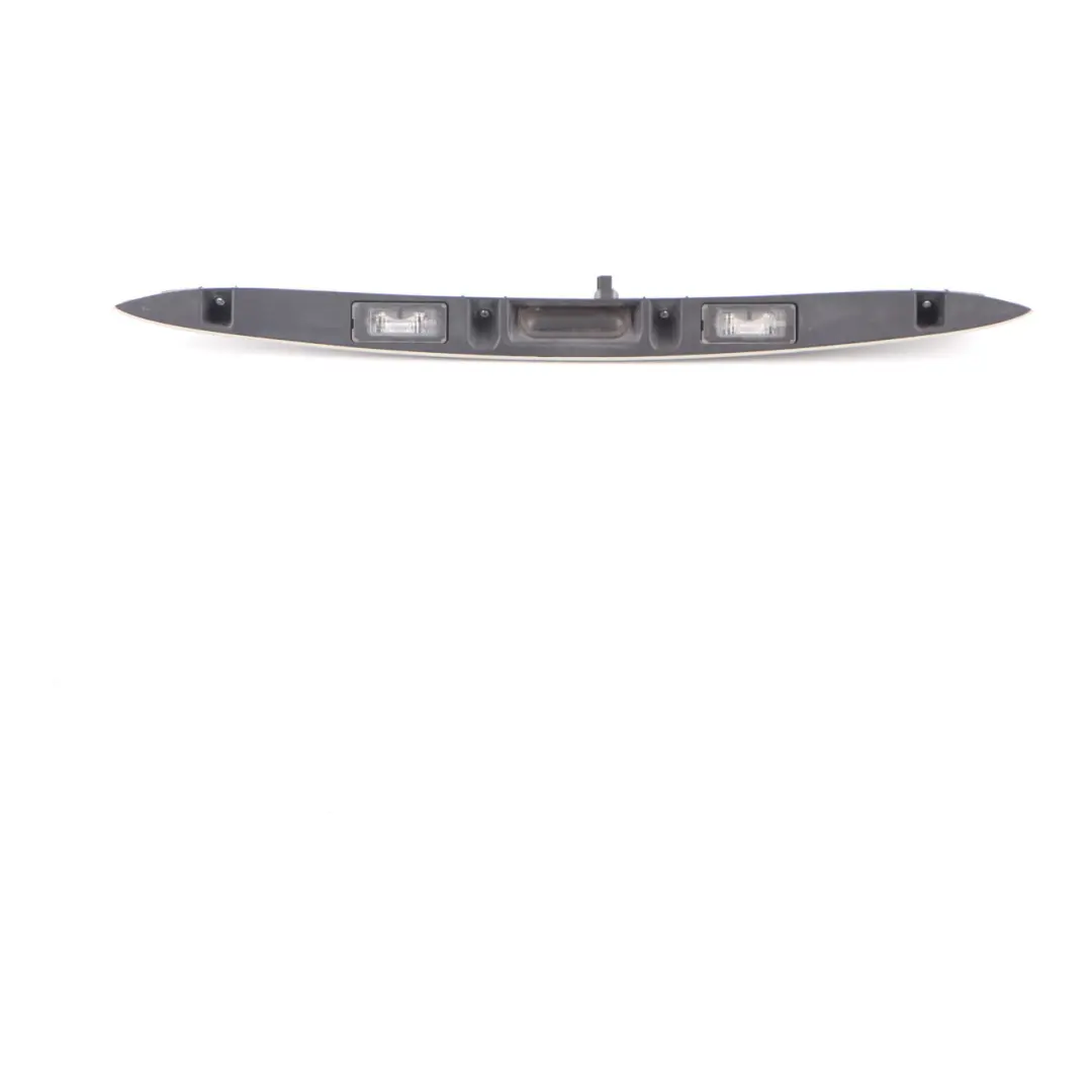 Mini Cooper R55 R56 Griffleiste Heckklappe Abdeckung Sparkling Silver - A60 - SKU 7151140-SS - Teilenummer 7151140