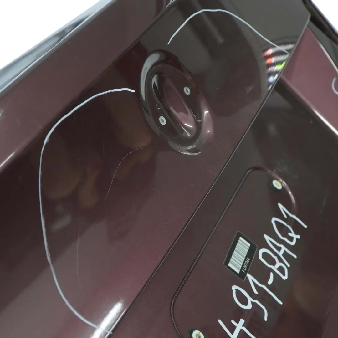 Boot Trunk Lid Tailgate Barriquerot Barrique Red Metallic - A41 to BMW E90 with Part number 7151491 BMW E90 Boot Trunk Lid Tailgate Barriquerot Barrique Red Metallic - A41 - SKU 7151491-BAQ1 - Part number 7151491